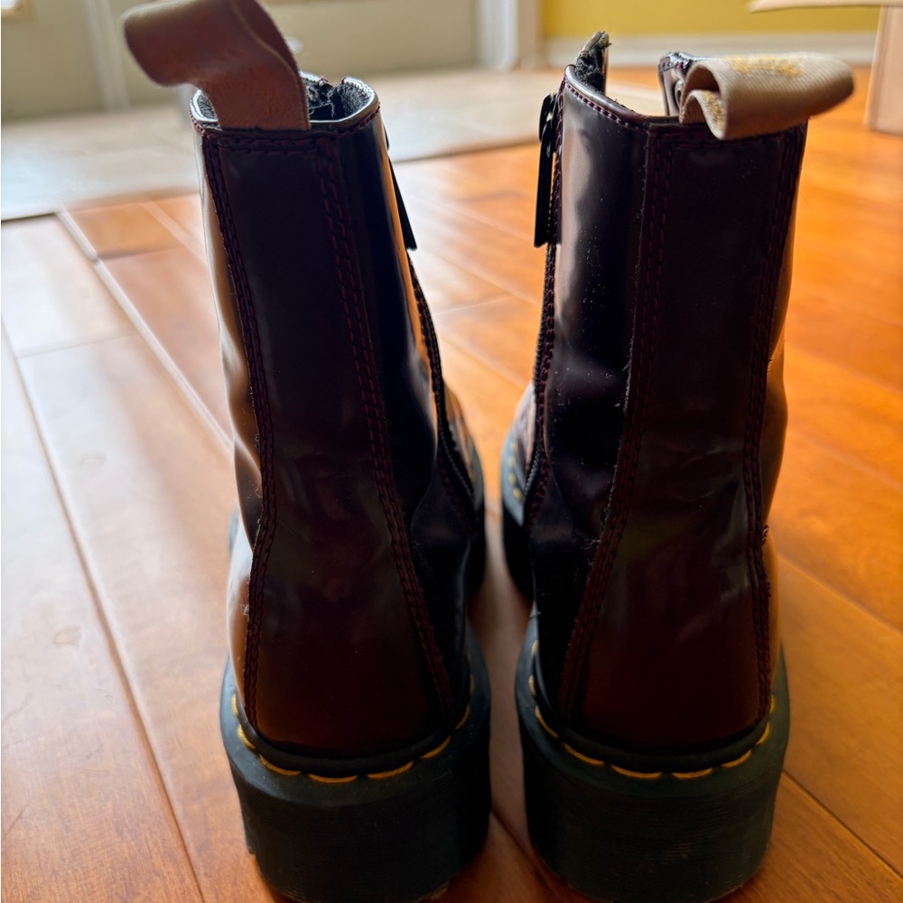 Dr. Martens Black Combat Boots - Picture 4 of 5